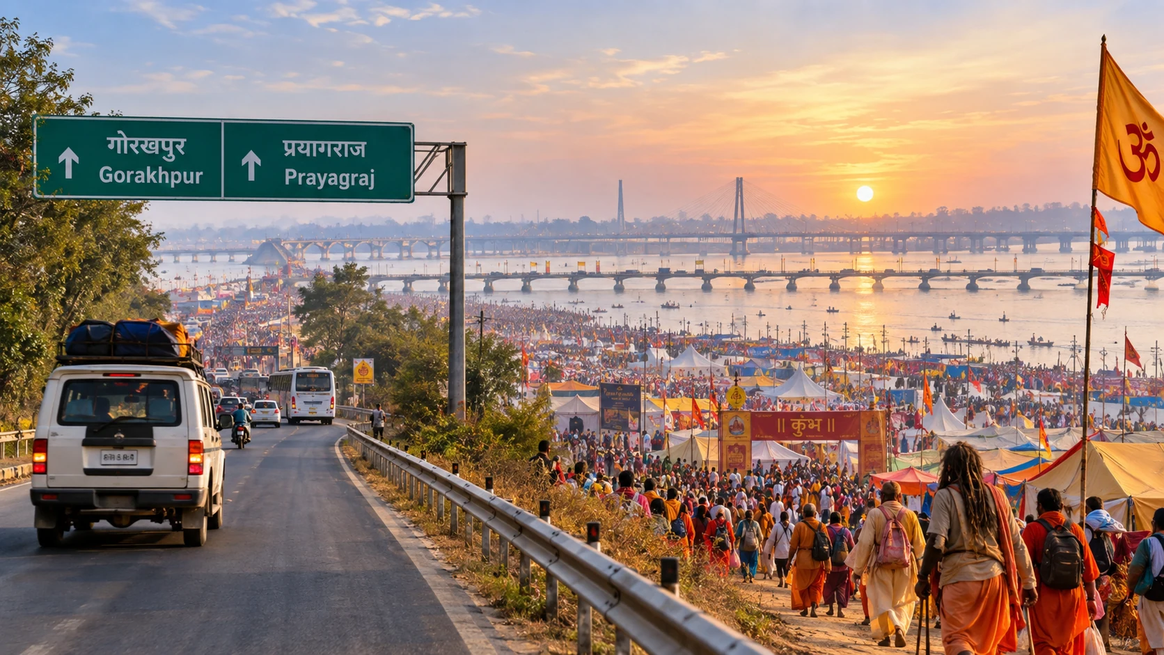 Gorakhpur to Prayagraj: Kumbh Mela Travel Guide Planning a Kumbh Mela or Magh Mela trip from Gorakhpur to Prayagraj - distance, timing, an... Read Article