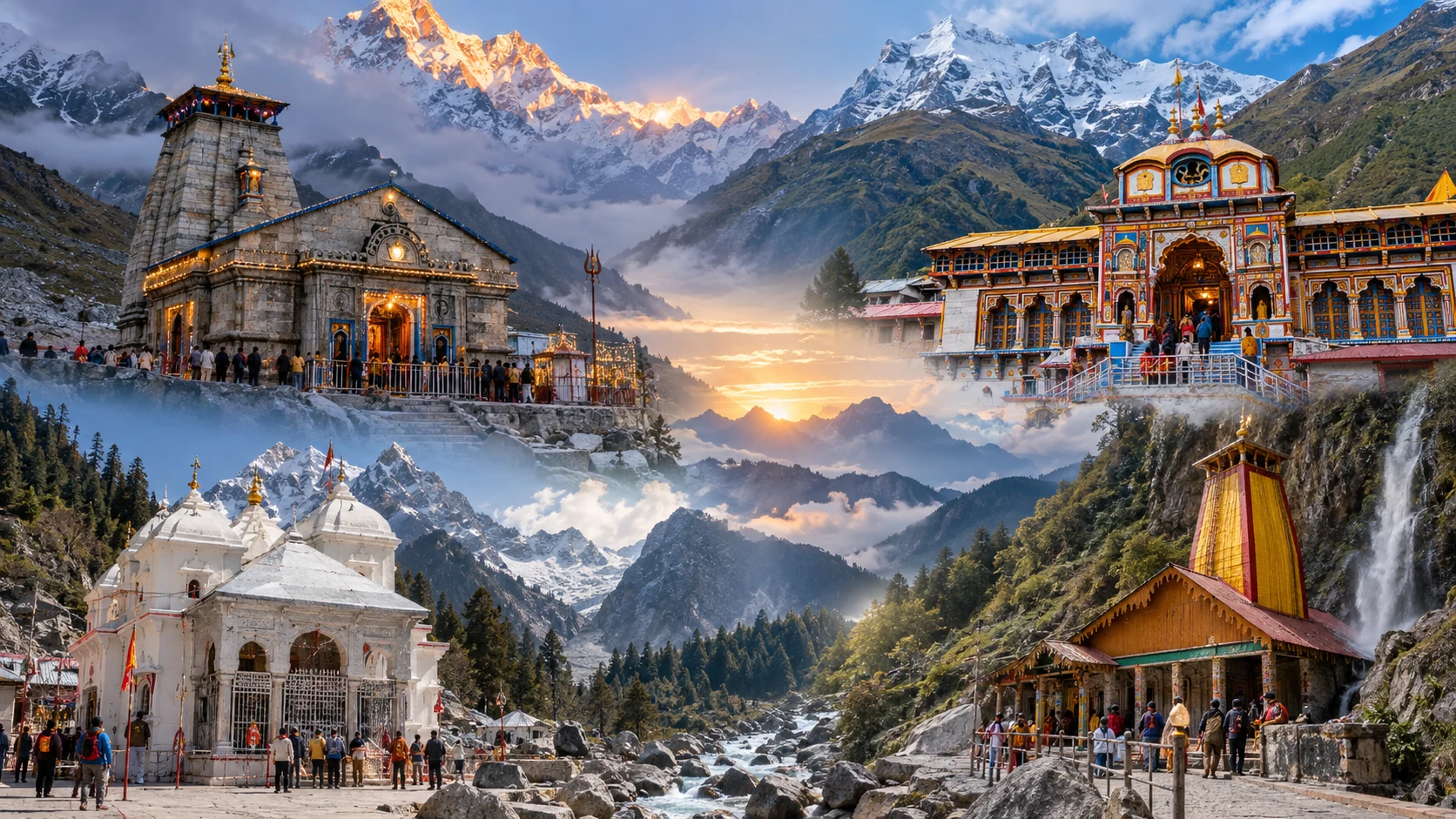 Kedarnath vs Badrinath: Which Should You Visit First? Comparing Kedarnath and Badrinath for pilgrims planning a Do Dham trip - difficulty, acces... Read Article